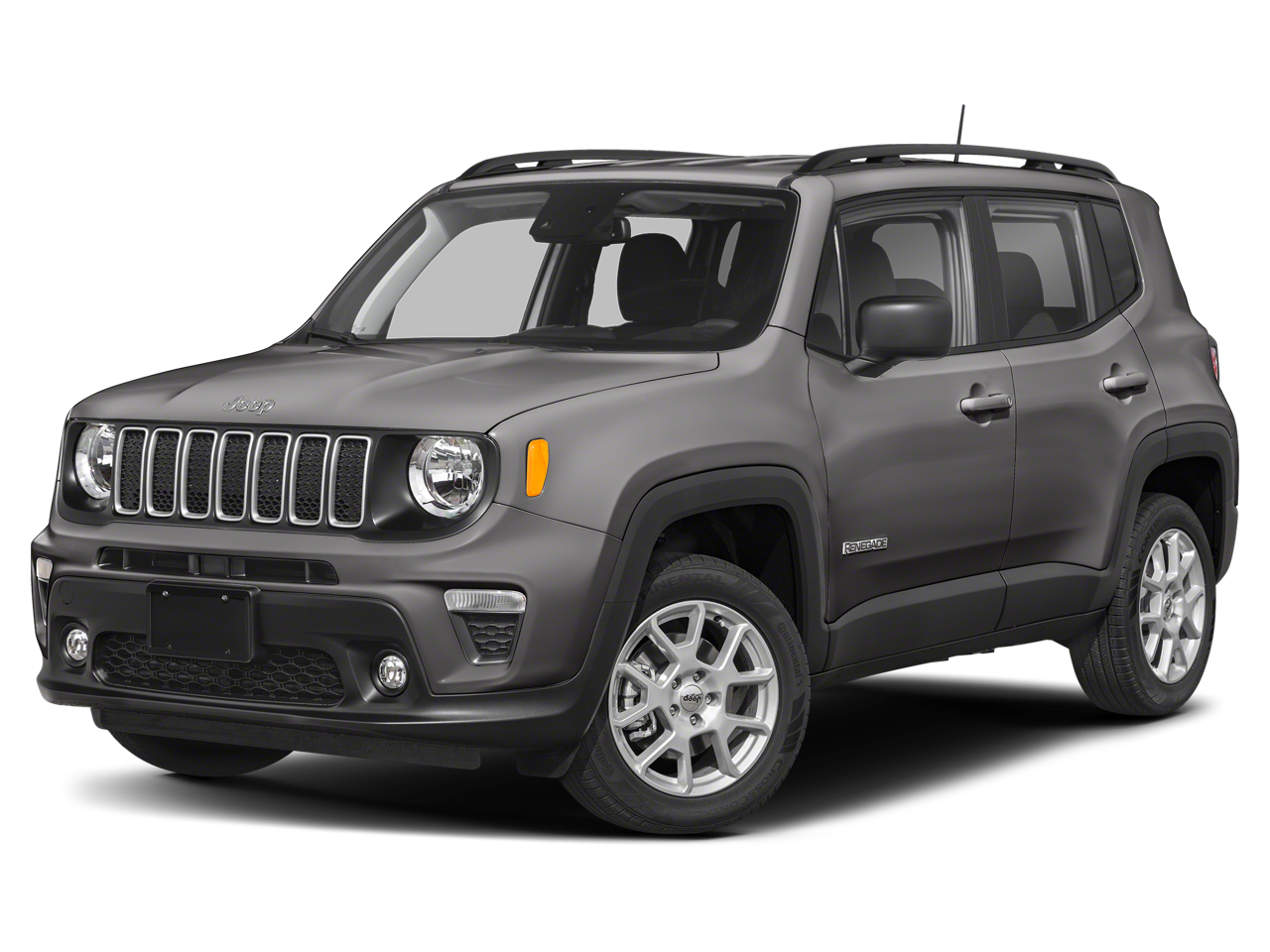 2022 Jeep Renegade Altitude in Graphite Gray — front three-quarter view