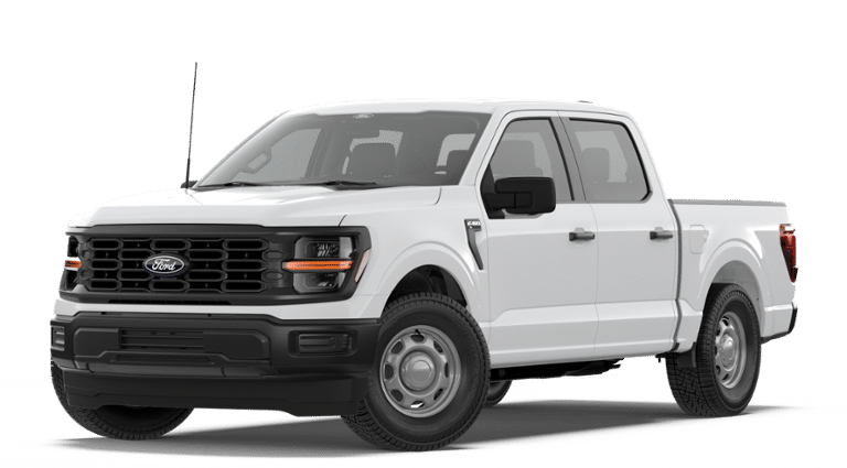 2026 Ford F-150 XL in Oxford White — front three-quarter view