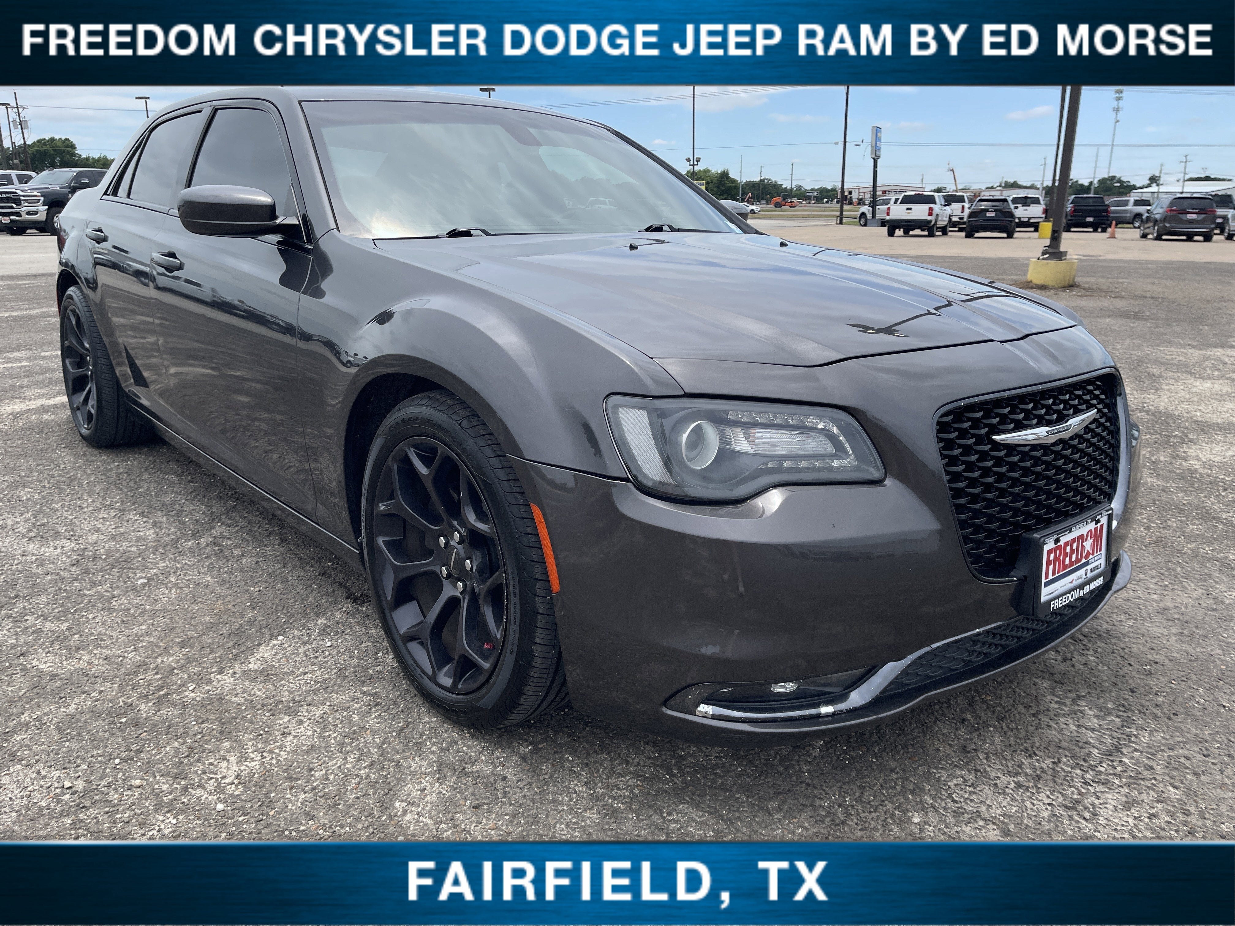 2020 Chrysler 300 300S in Granite Crystal Metallic Clearcoat — front three-quarter view